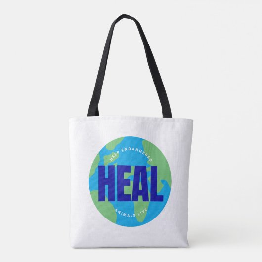 HEAL CANVAS TAS (Achterkant)
