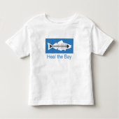 Heal het gewone T-shirt van de baai (Toddler) (Voorkant)