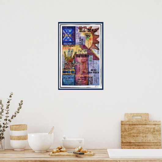 Heal Live & Dream Poster (Keuken)