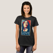 Heal Love Hope Kamala Harris Obama 47 Steun EMPO T-shirt (Voorkant volledig)
