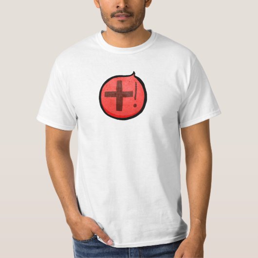 Heal me! t-shirt (Voorkant)
