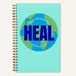 HEAL-Notitieboek (5,5 x 8,5 inch) Notitieboek