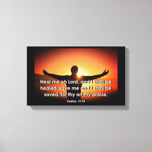 Heal - Premium Wrapped Canvas (gloss) (Voorkant)