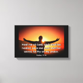 Heal - Premium Wrapped Canvas (gloss) Afdruk (Voorkant)