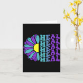 Heal Prevention Suower Kaart (Gele Bloem)