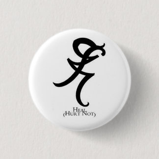 Heal Rune Mortal Instruments Ronde Button 3,2 Cm
