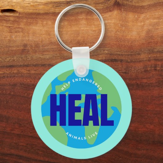 HEAL Sleutelhanger (dubbelzijdig) (Achterkant)