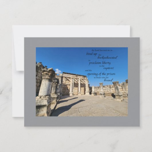 Heal the Brokenhearted Card Notitiekaartje (Voorkant)