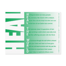 Heal the World (akrostisch)