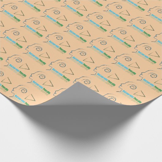 Heal your mind. Press play Cadeaupapier (Hoek)