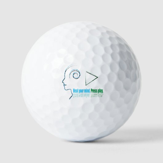 Heal your mind, Press play Golfballen (Voorkant)