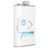 Heal your mind. Press play Heupfles (Rechts)