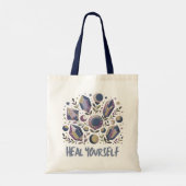 Heal Yourself Tote - Celestial Crystal Healing Bag (Achterkant)