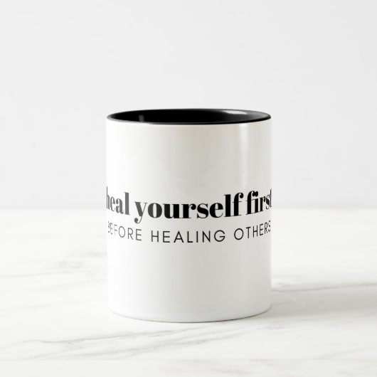 Heal Yourself Tweekleurige Koffiemok (Center)