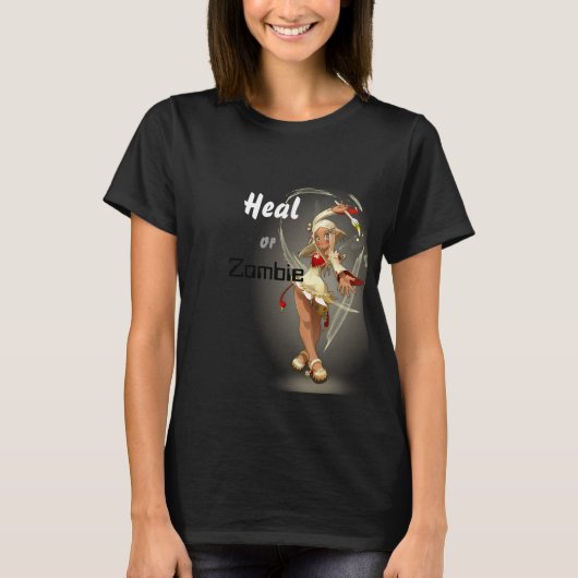 heal-zombie t-shirt (Voorkant)