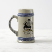 Heald Family Crest Bierpul (Links)