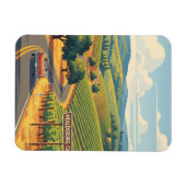 Healdsburg California Reizen Magneet (Horizontaal)