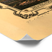 Healdsburg, Californië (1876) Poster (Hoek)