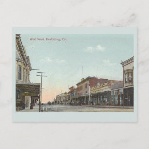 Healdsburg Californië Briefkaart