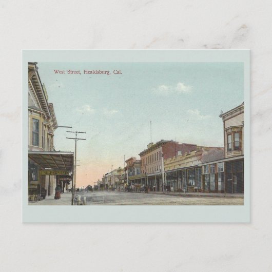  Healdsburg Californië Briefkaart (Voorkant)