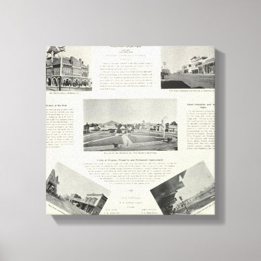 Healdsburg, Californië Canvas Afdruk (Voorkant)