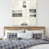 Healdsburg, Californië Canvas Afdruk (Insitu (Slaapkamer))