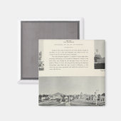 Healdsburg, Californië Magneet (Voorkant / Achterkant)