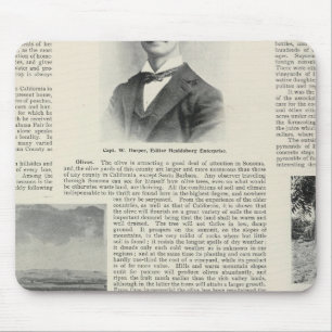 Healdsburg, Californië Muismat