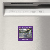 Healdsburg Plaza Kitchen Magnet (Insitu (Vaatwasser))