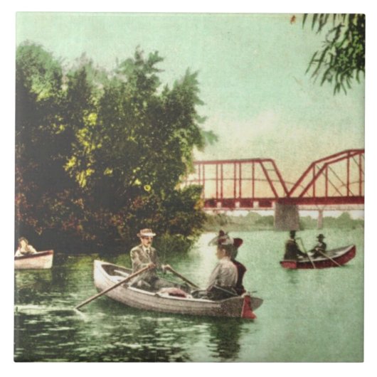 Healdsburg Russisch River Keramische Tegel Tegeltje (Voorkant)