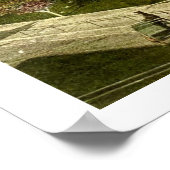 Healdsburg Stadsplein Poster Print (Hoek)