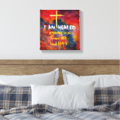 Healed- Premium Wrapped Canvas (gloss) Afdruk (Insitu (Slaapkamer))