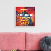 Healed- Premium Wrapped Canvas (gloss) Afdruk (Insitu (Woonkamer))