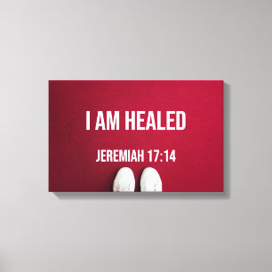 Healed- Premium Wrapped Canvas (gloss) Afdruk