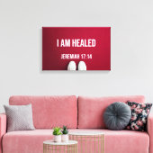 Healed- Premium Wrapped Canvas (gloss) Afdruk (Insitu (Woonkamer))