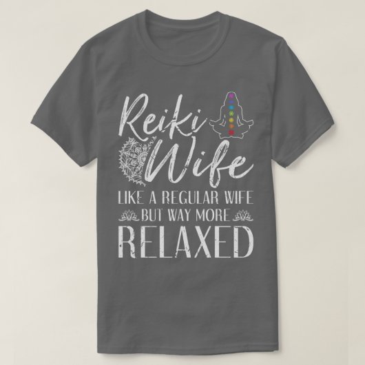 Healer Chakra Vrouw Reiki T-shirt (Design voorkant)