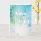 *~* Healer Love Rays Healing Hand Lightwerker Kaart (Gele Bloem)