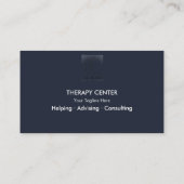 Healer | Therapist | Professionele consultant Busi Visitekaartje (Achterkant)