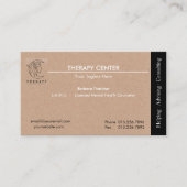 Healer | Therapist | Professionele consultant Busi Visitekaartje (Voorkant)