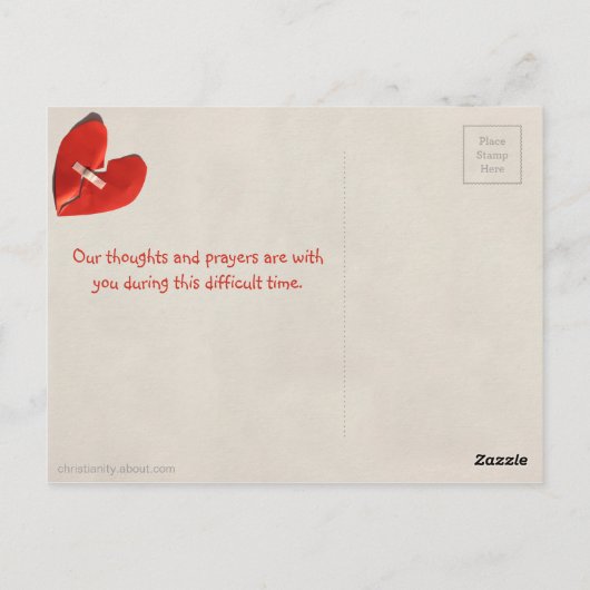 Healer van de Gebroken Kunst van de Kunst van de K Briefkaart (Achterkant)