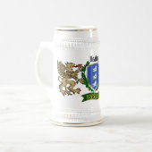 Healey/O'Healey Irish Shield Beer Stein Bierpul (Voorkant links)