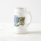 Healey/O'Healey Irish Shield Beer Stein Bierpul (Voorkant rechts)