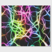 Healful Colorful Neuron Cadeaupapier (Vlak)