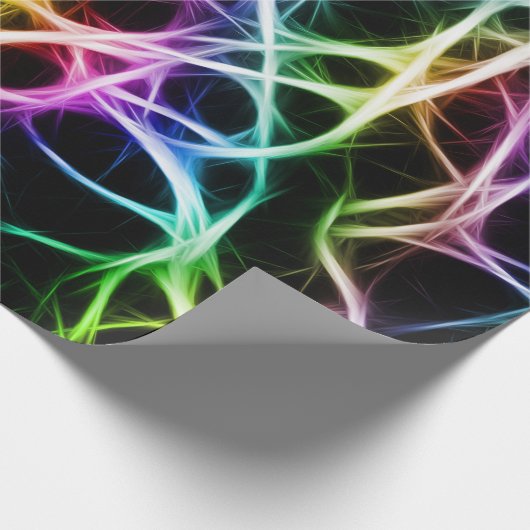 Healful Colorful Neuron Cadeaupapier (Hoek)