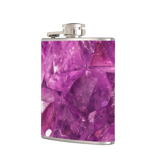 Healing Amethyst Gemstone Heupfles (Links)