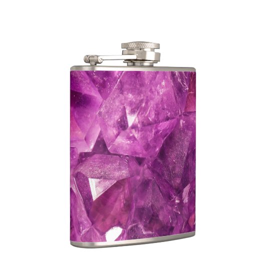 Healing Amethyst Gemstone Heupfles (Rechts)