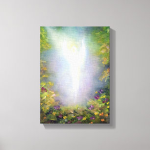 Healing Angel Art Print op Canvas