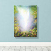Healing Angel Art Print op Canvas (Insitu (Houten vloer))