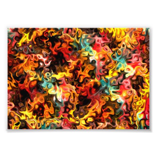 Healing Arts 5.45 Moderne Art Abstract Foto Afdruk (Voorkant)