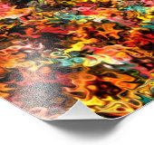 Healing Arts 5.45 Moderne Art Abstract Foto Afdruk (Hoek)